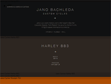 Tablet Screenshot of janocycles.com